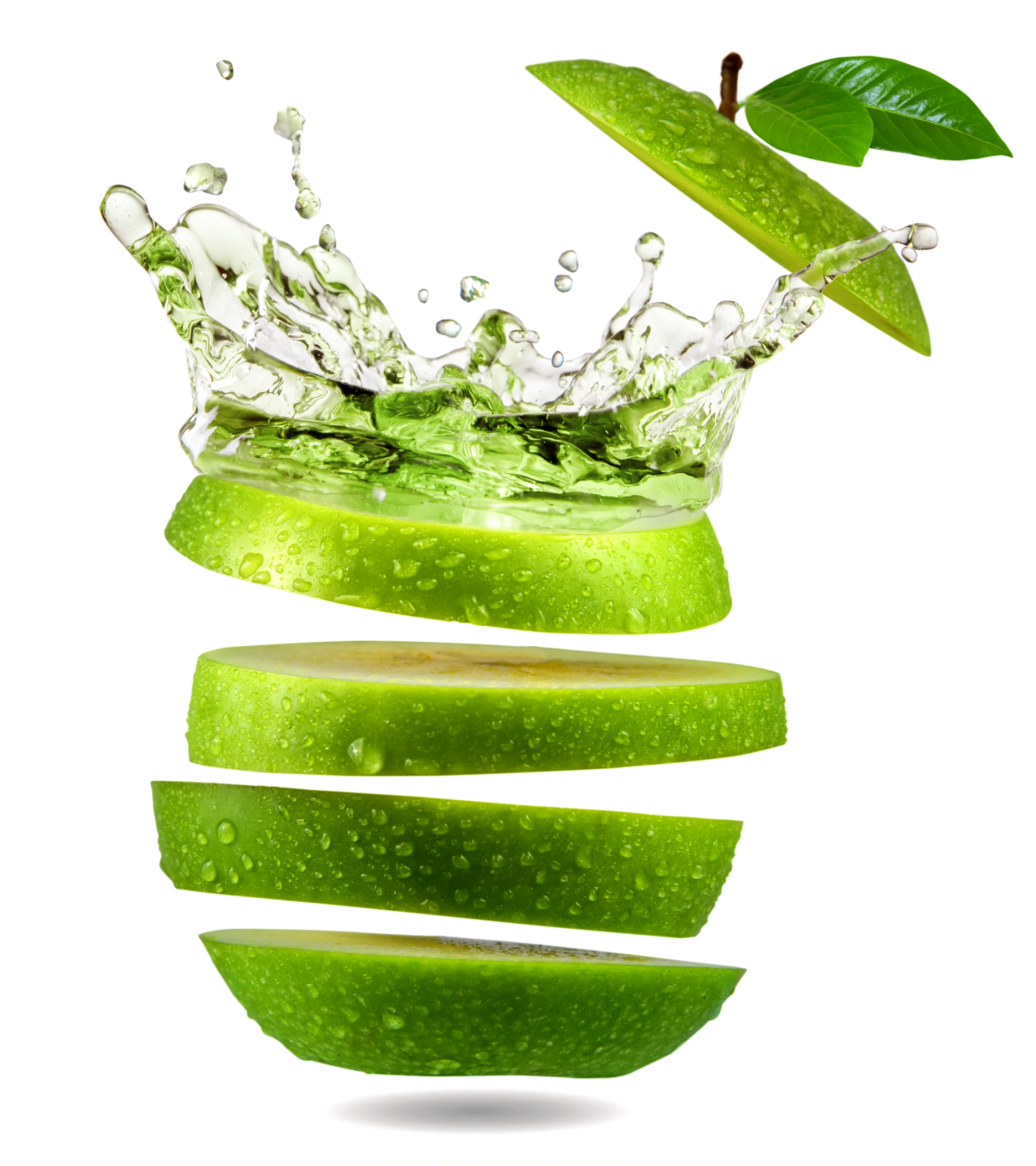 GettyImages-849038008 A green apple is falling in the air